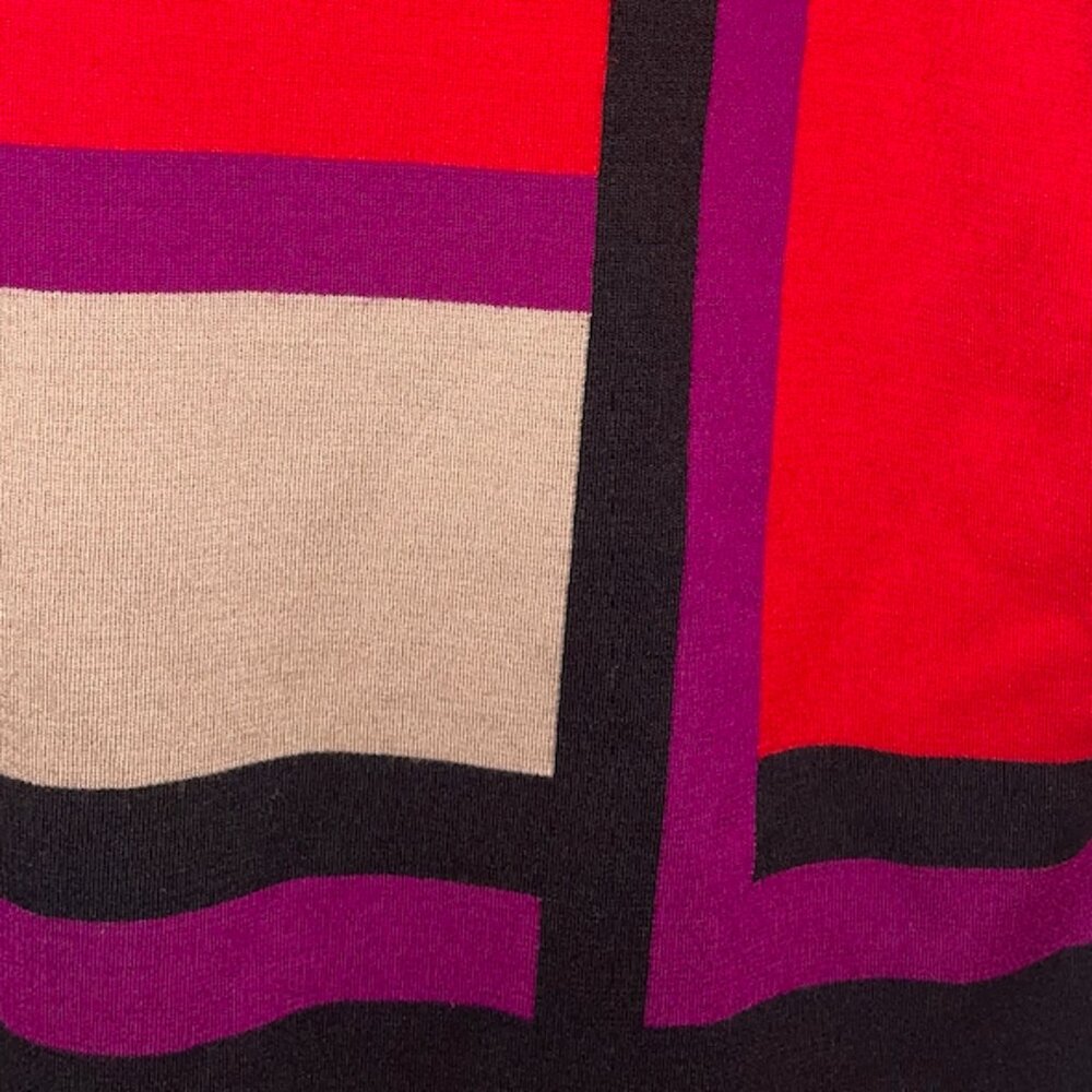 St. John Colorblock Dress - Picture 3 of 7